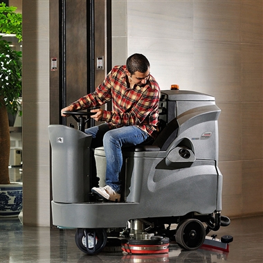 山东洗地车――GM-110BT85高美驾驶式洗地机|驾驶式洗地机
